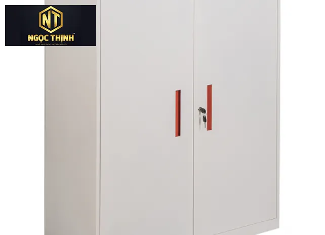 Tủ kết hợp giữa màu trắng S26 và tay nắm màu cam TU12D Tủ kết hợp giữa màu trắng S26 và tay nắm màu cam TU12D